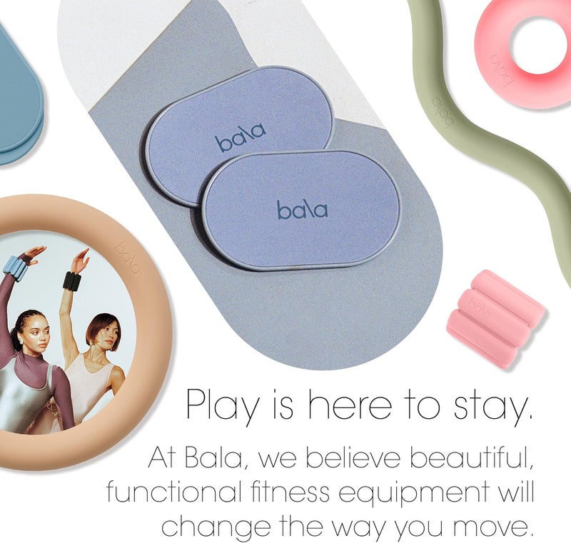 Bala Capsule Sliders for Working Out, Core Workout Sliders - Floor Exercise Sliders & Fitness Gliders for Squats, Lunges, & Push-up Variations - Strength Slides for Yoga, Pilates & Aerobics - Image 5